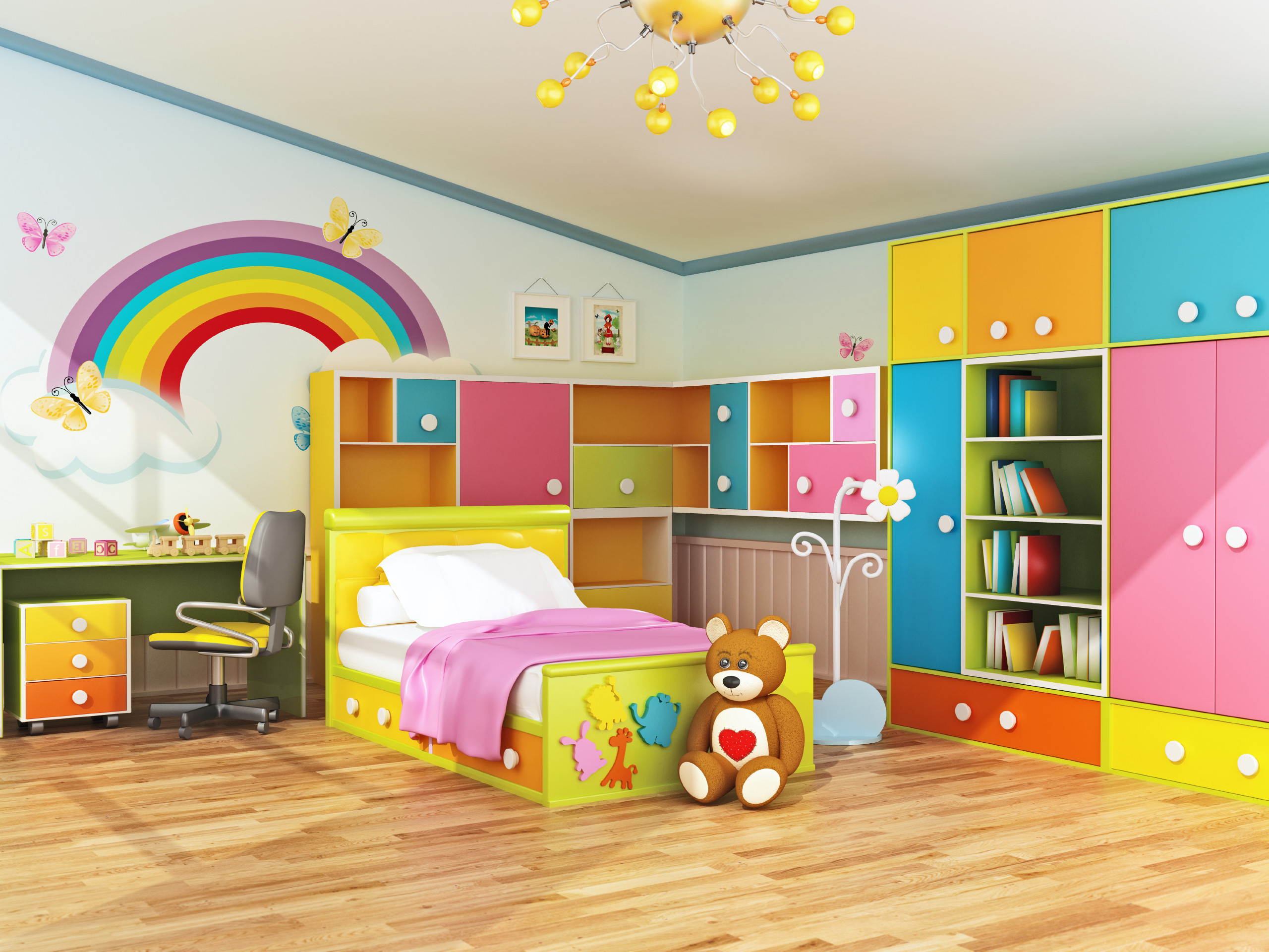 Wall Decoration For Kids Room
 Plan Ahead When Decorating Kids Bedrooms