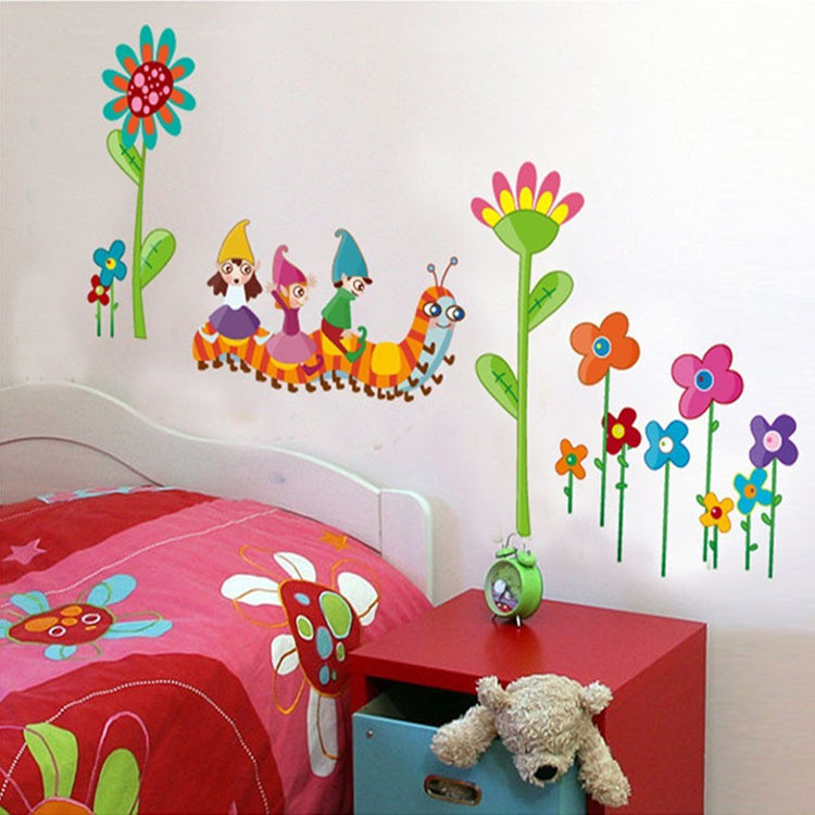Wall Decoration For Kids Room
 22 cool bedroom wall stickers for kids Interior Design