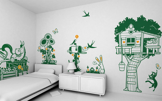 Wall Decoration For Kids Room
 Kids’ Room Wall Decoration Funny Wall Stickers – Adorable