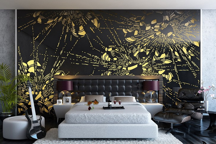 Wall Mural Bedroom
 Bedroom Decorating Ideas Flowers Wall Mural – Interior Design