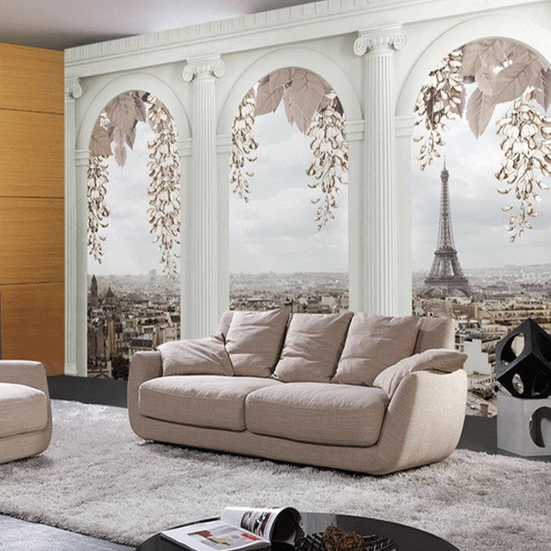 Wall Murals Bedroom
 Custom Any Size 3D Wallpaper For Living Room Bedroom