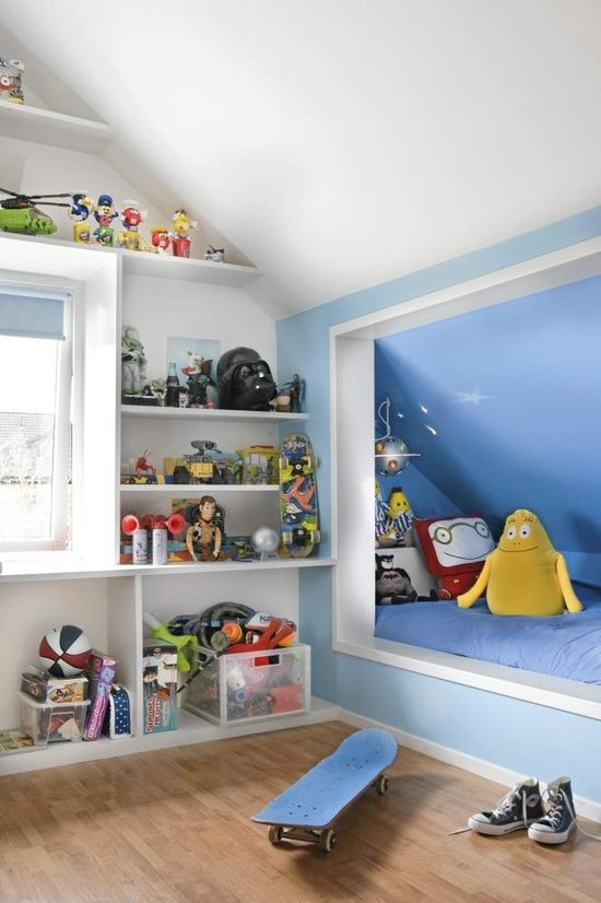 Wall Shelves For Kids Rooms
 25 Space Saving Kids’ Rooms Wall Storage Ideas Shelterness
