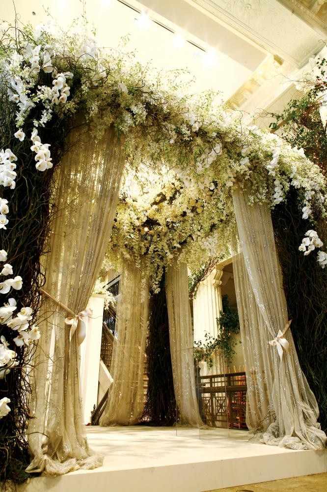 Wedding Altar Decorations
 Floral canopies Chuppah Ideas – Ovations Event & Wedding