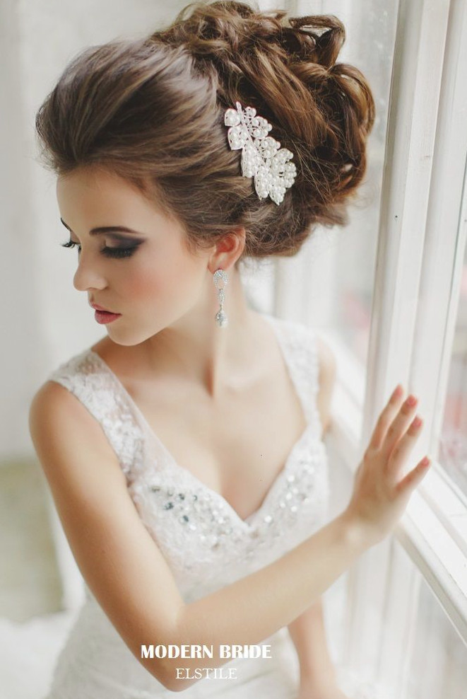Wedding Bride Hairstyle
 Stunning Wedding Hairstyles for Every Bride MODwedding