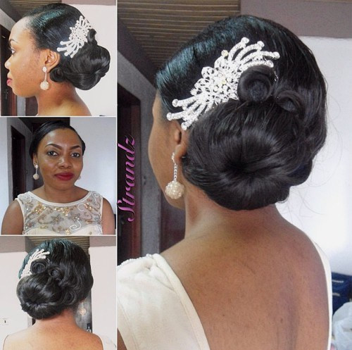 Wedding Bun Hairstyles For Black Hair
 50 Superb Black Wedding Hairstyles