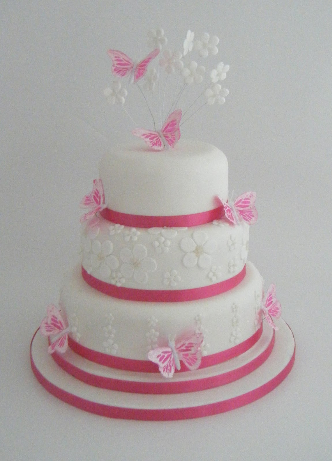 Wedding Cake Decor
 Wedding Cakes Butterfly Wedding Cake Decorations