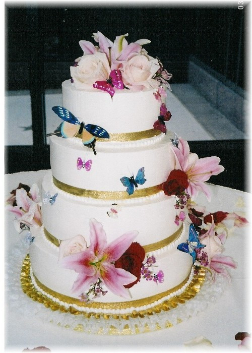 Wedding Cake Decor
 Wedding Cakes Butterfly Wedding Cake Decorations