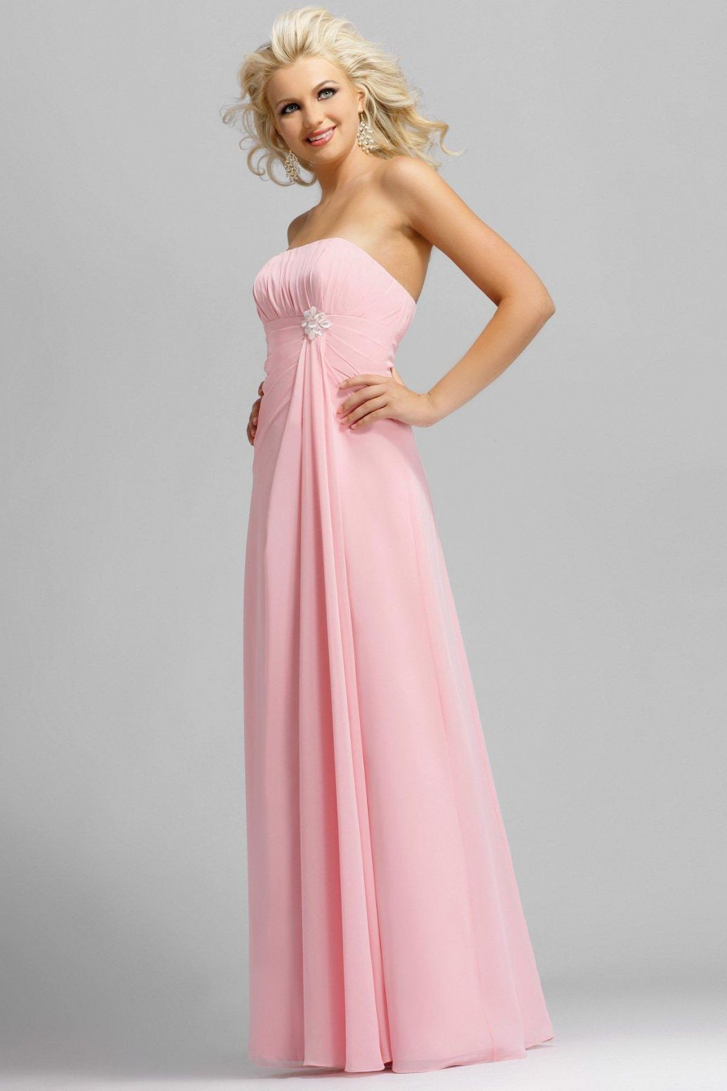 Wedding Dresses Pics
 Long Bright Pink Bridesmaid Dress Designs Wedding Dress
