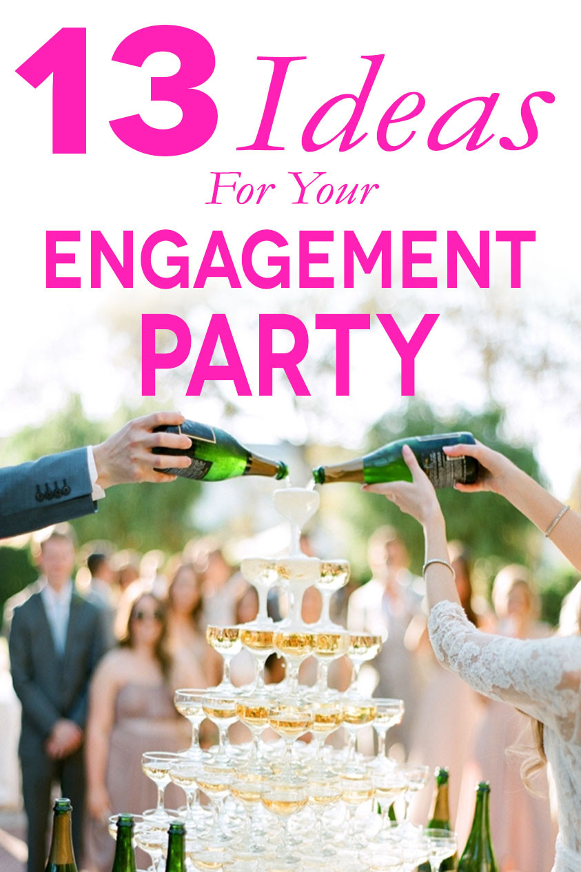 Wedding Engagement Party Ideas
 13 Engagement Party Ideas We Love