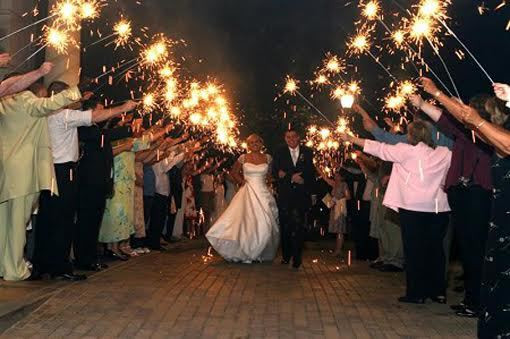 Wedding Exit Sparklers
 Why are 36” Wedding Sparklers the Most Popular Choice
