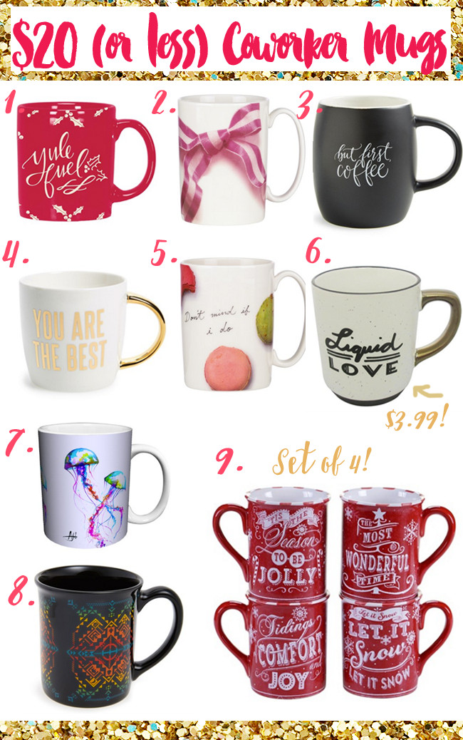 Wedding Gift Ideas For Coworker
 Mug Gifts For Coworkers $20 & Under Frugal Beautiful