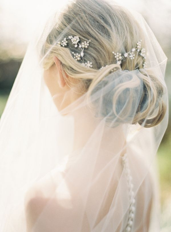 Wedding Hairstyle With Veil
 Wedding Hairstyles with Drop Veil ce Wed