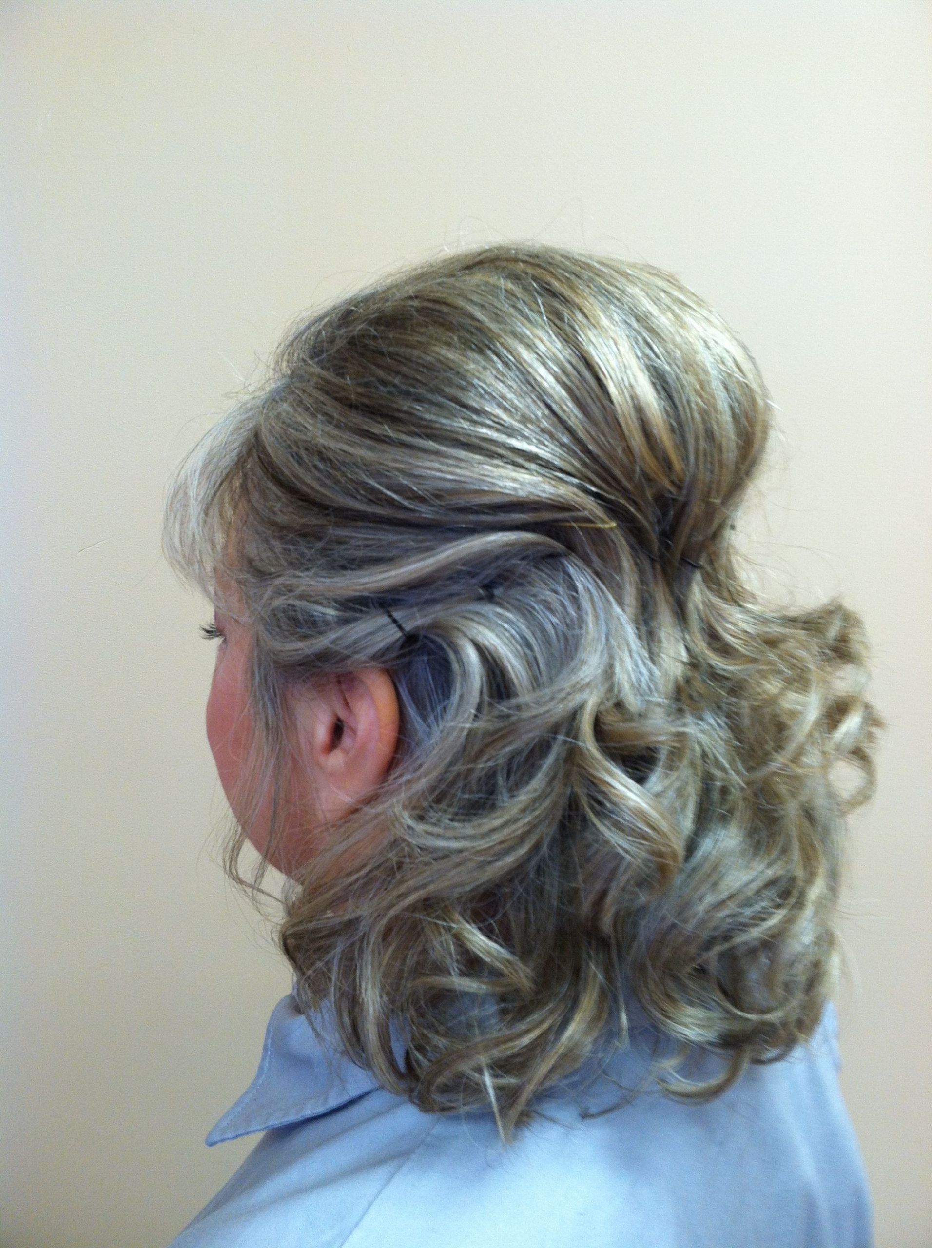 Wedding Hairstyles For Moms
 Mother of the Bride side view Paul Hyland Salon and Day