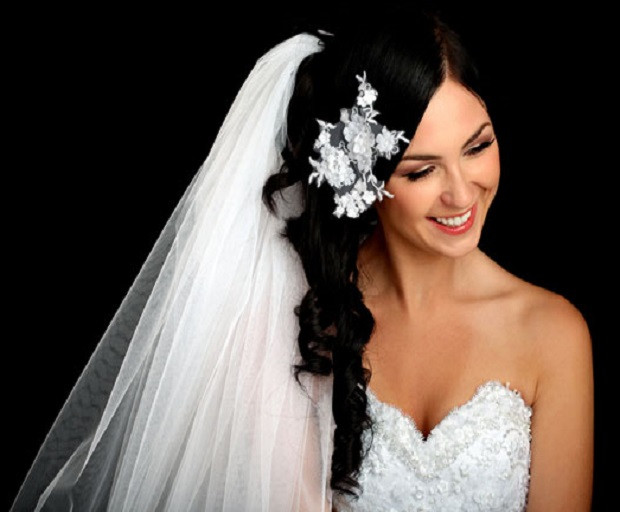 Wedding Hairstyles On The Side
 Bridal Hairstyles With Long Veils SHE SAID United States