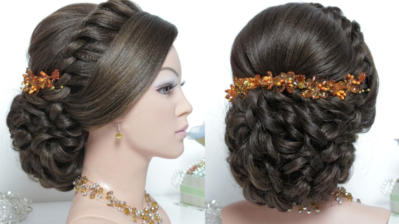 Wedding Hairstyles Step By Step
 Bridal hairstyle for long hair tutorial Wedding updo step