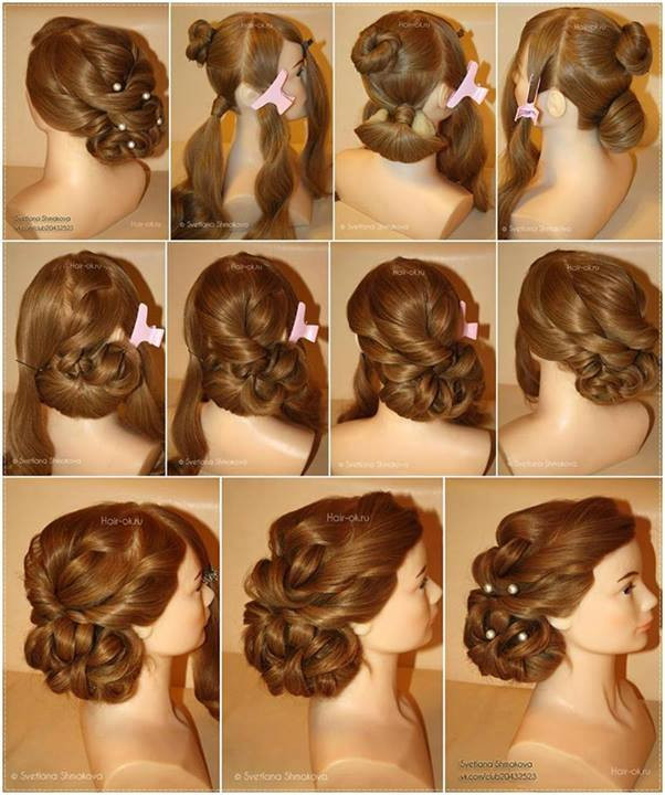 Wedding Hairstyles Step By Step
 Evening Hairstyle Tutorial AllDayChic