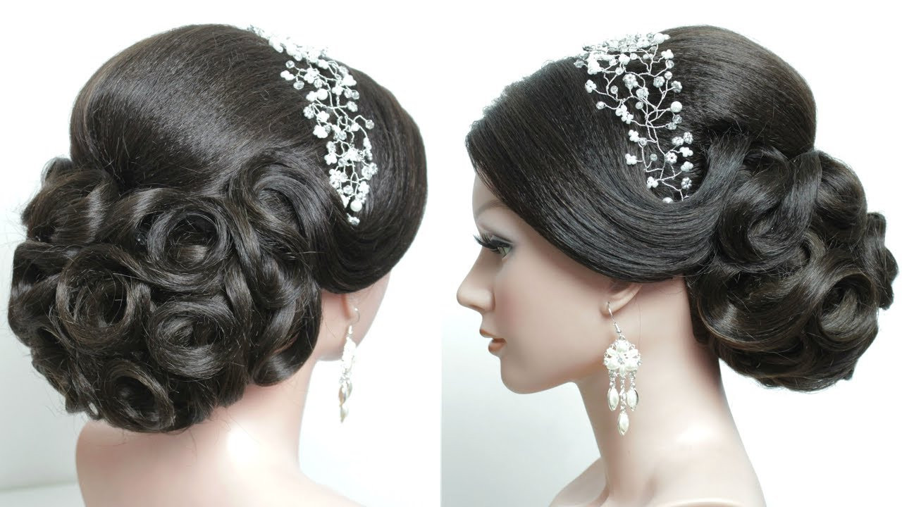 Wedding Hairstyles Step By Step
 Bridal hairstyle for long hair tutorial Prom updo step by