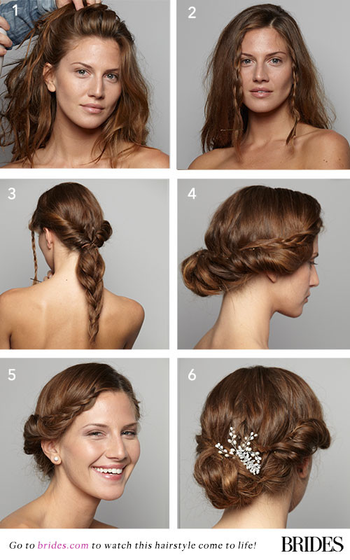 Wedding Hairstyles Step By Step
 Wedding hairstyles step by step instructions Hairstyle