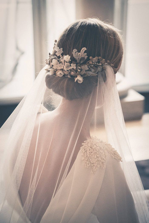 Wedding Hairstyles Veil
 39 Stunning Wedding Veil & Headpiece Ideas For Your 2016