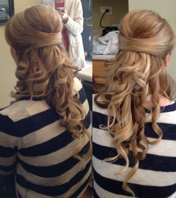 Wedding Hairstyles With Extensions
 Show me the back of your wedding hair Weddingbee