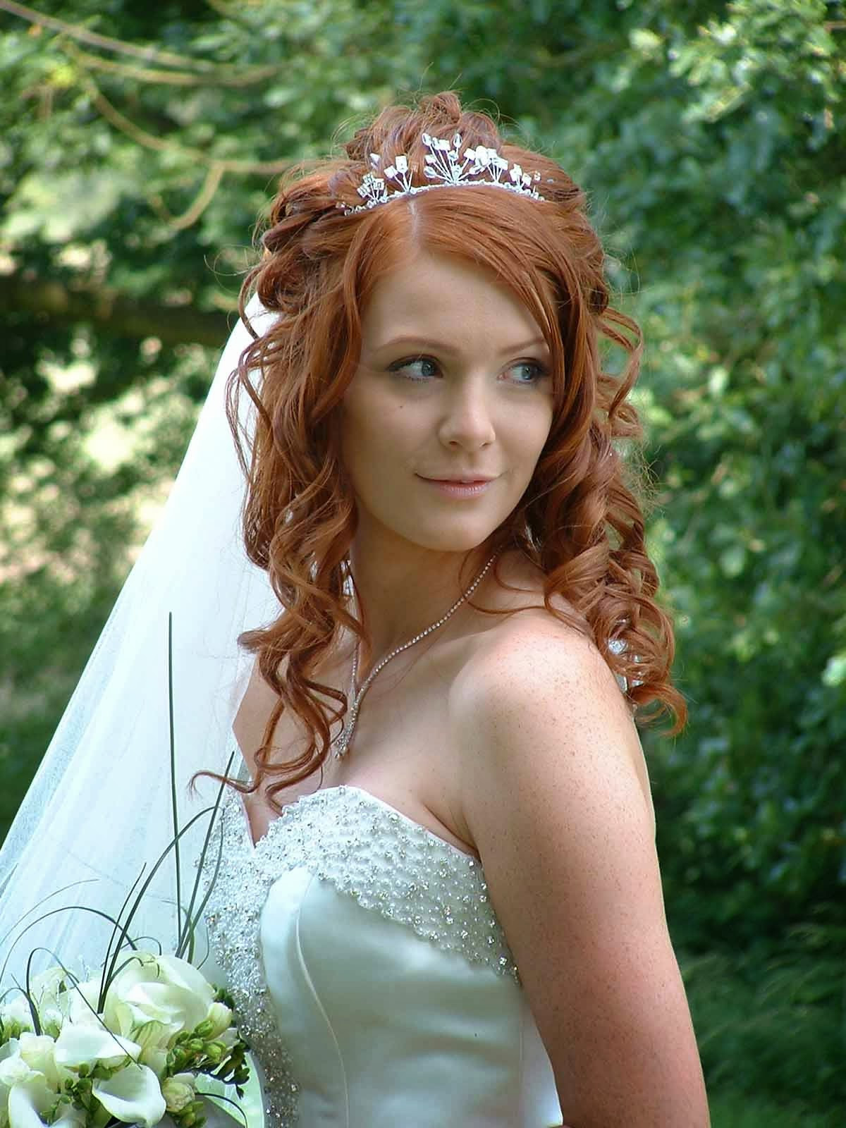 Wedding Hairstyles With Tiara
 Wedding Hairstyles With Tiara 2014