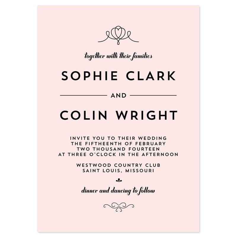 Wedding Invitations Wording Casual
 Casual Wedding Invitation Wording