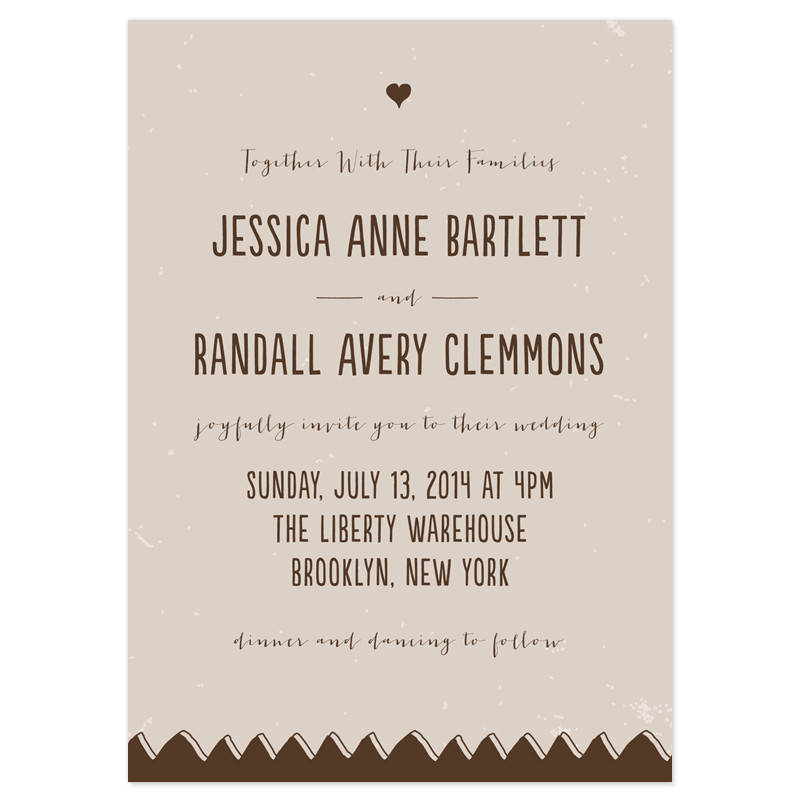 Wedding Invitations Wording Casual
 Casual Wedding Invitation Wording