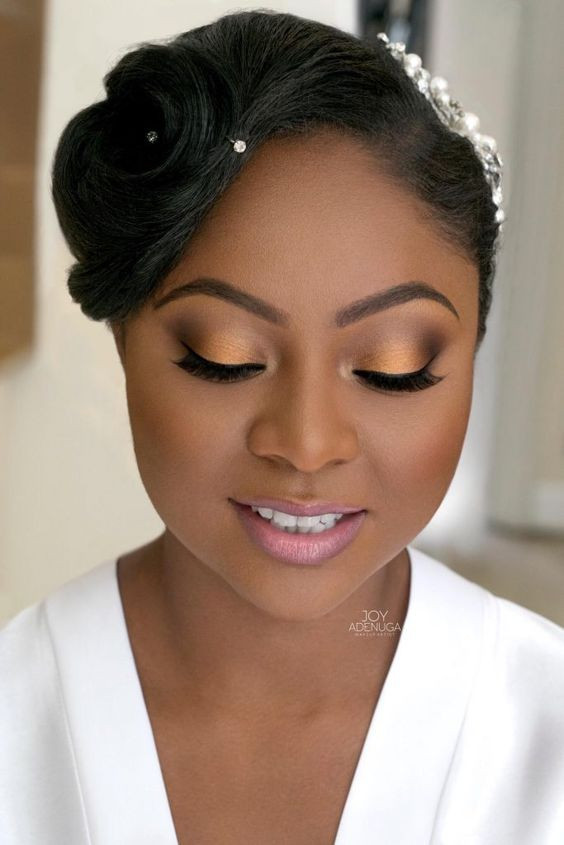 Wedding Makeup For Dark Skin
 2018 Wedding Hairstyle Ideas for Black Women – The Style
