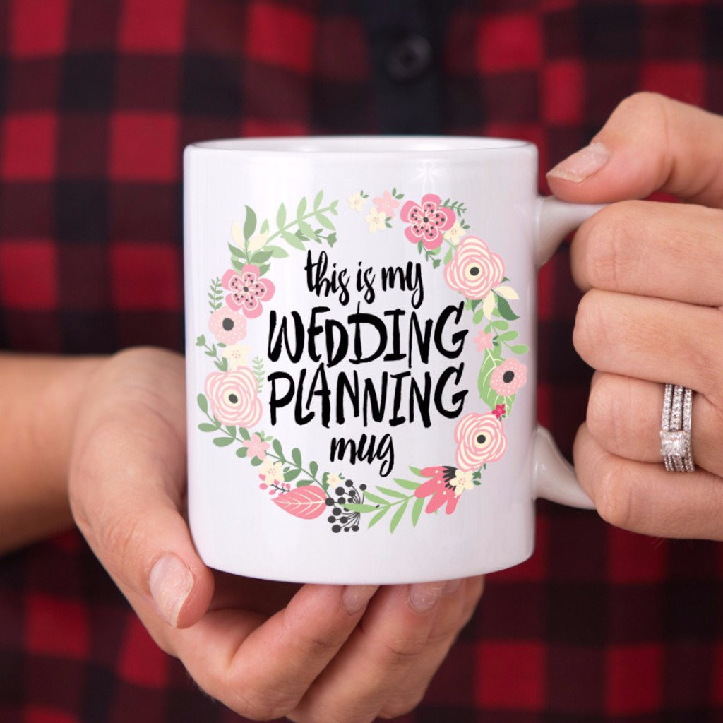 Wedding Planning Gift Ideas
 "This is My Wedding Planning Mug" Gift for Bride – Z