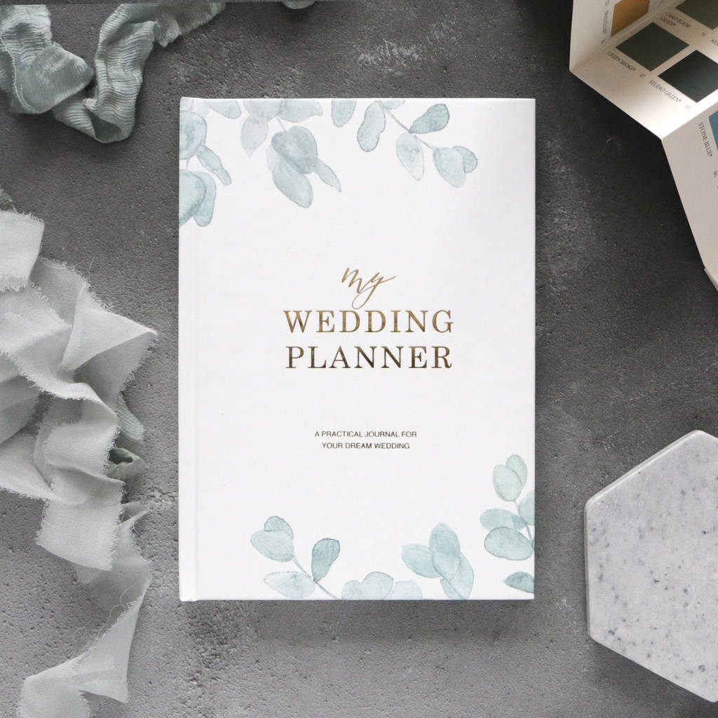 Wedding Planning Gift Ideas
 wedding planner book eucalyptus