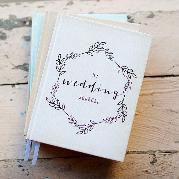 Wedding Planning Gift Ideas
 Wedding Journal Notebook Wedding Planner Personalized