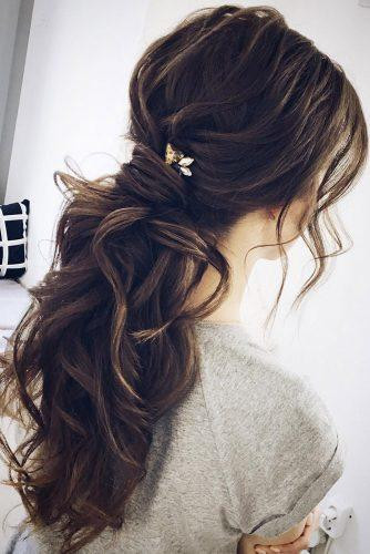 Wedding Ponytails Hairstyles
 72 Best Wedding Hairstyles For Long Hair 2020