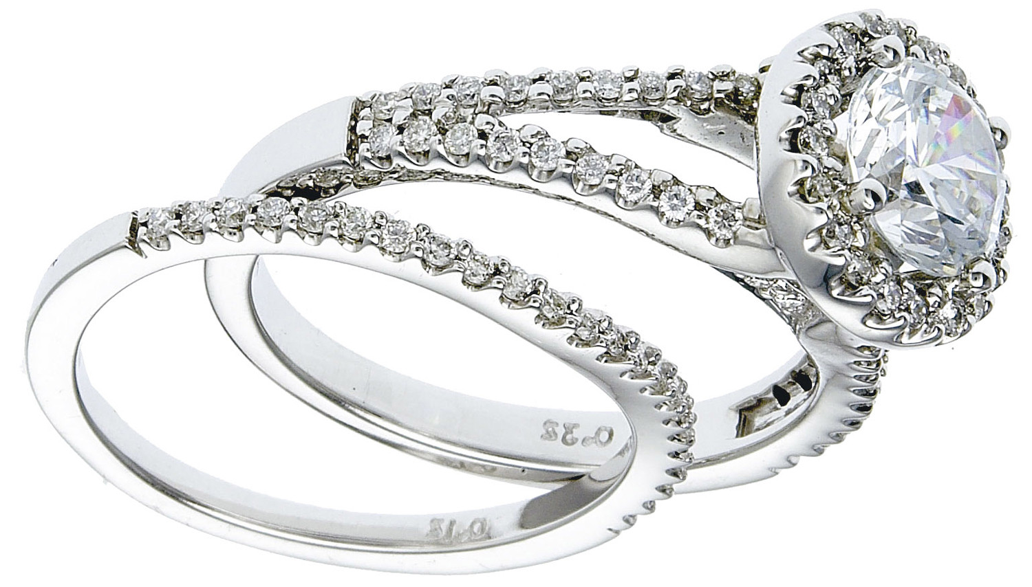 Wedding Rings On Sale
 Engagement Rings Sale White Gold set with Diamonds