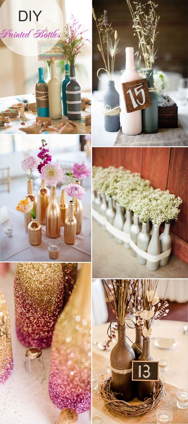 Wedding Table Decorations DIY
 40 DIY Wedding Centerpieces Ideas for Your Reception