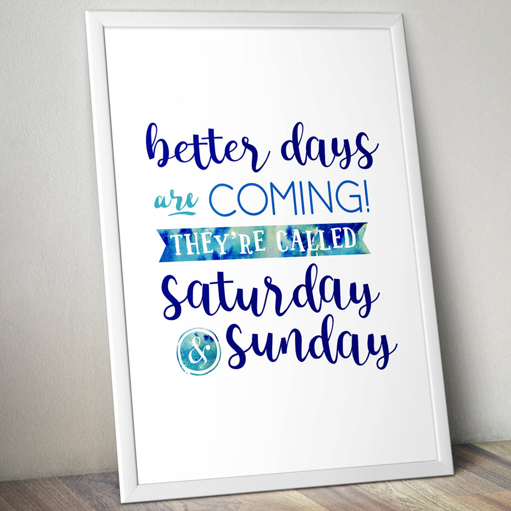 Weekend Motivational Quotes
 Funny Motivational Posters Happy Weekend Typography Quote