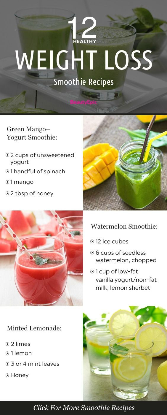 Weight Loss Drink Recipes
 10 Amazing Weight Loss Drinks