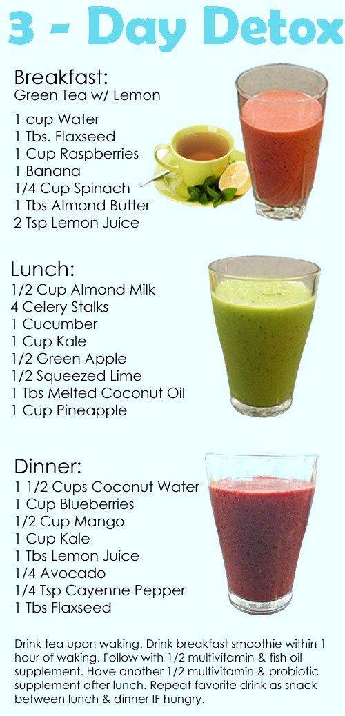 Weight Loss Drink Recipes
 2 Day Liquid Detox Diet For Weight Loss Juice Detox