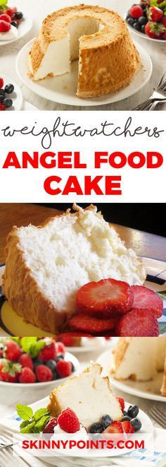 Weight Watcher Angel Food Cake Recipe
 Pin on cake 3