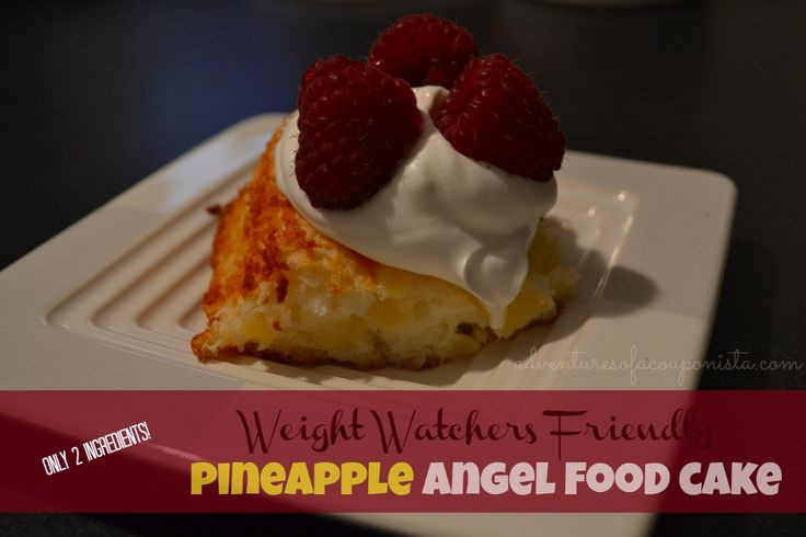 Weight Watcher Angel Food Cake Recipe
 Just 2 ingre nts with 1 point value Blog post at