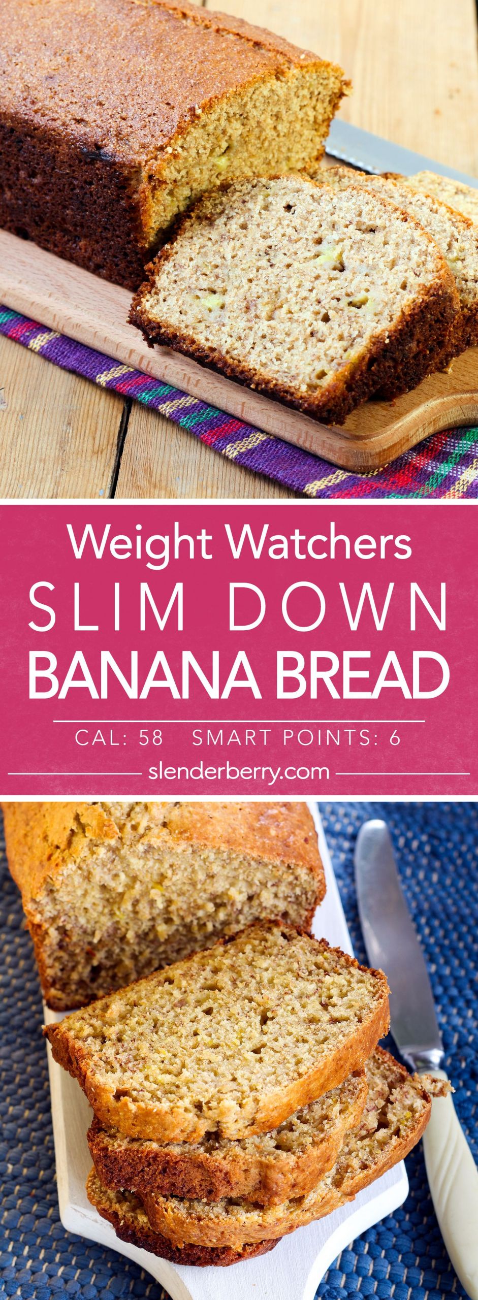 Weight Watchers Banana Bread Recipe
 Slim Down Banana Bread Recipe