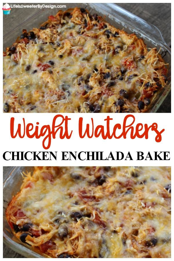 Weight Watchers Chicken Taco Casserole
 Weight Watchers Chicken Enchilada Bake in 2019