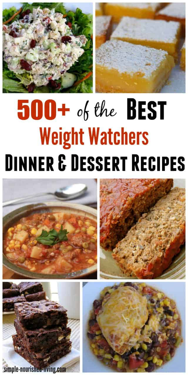 Weight Watchers Recipe Dinner
 500 Weight Watchers Recipes for Dinner and Dessert
