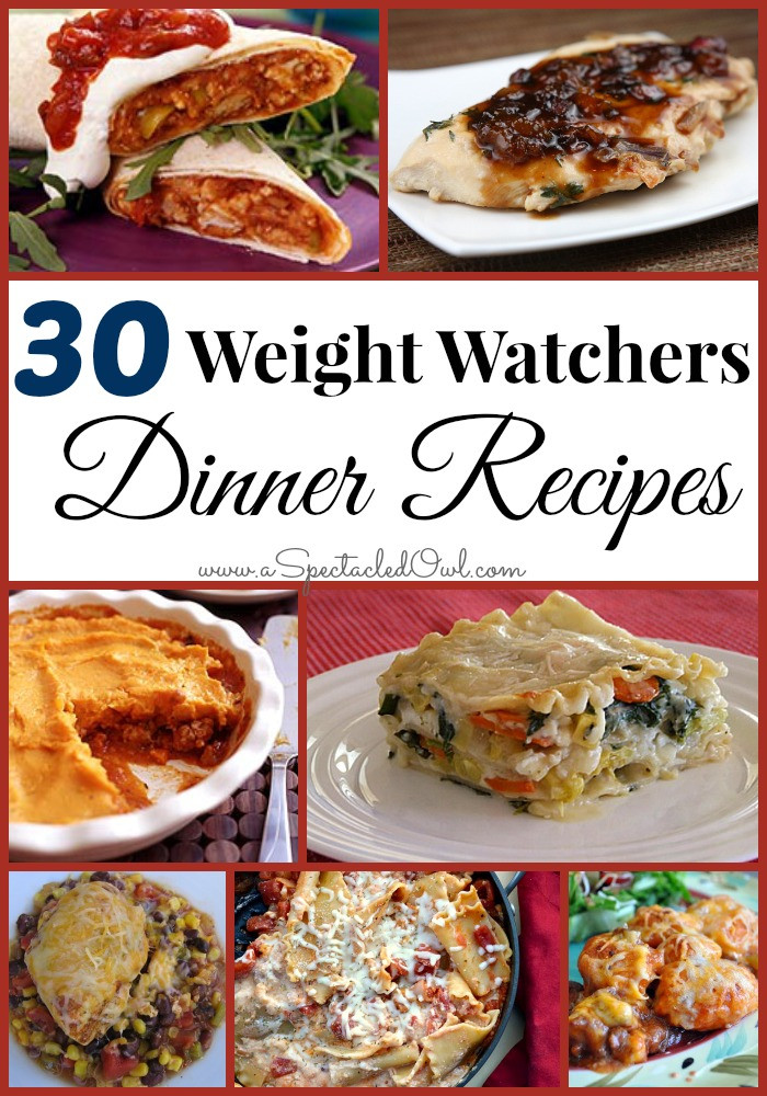 Weight Watchers Recipe Dinner
 30 Weight Watchers DINNER Recipes A Spectacled Owl