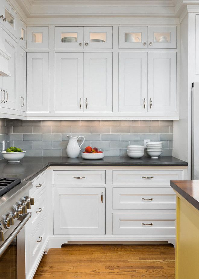 White Kitchen Cabinet Backsplash Ideas
 best The Best Benjamin Moore Paint Colors images on