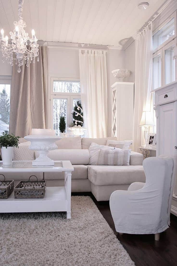 White Living Room Furniture Ideas
 10 Home DéCor Tricks to Brighten up a Dark Room