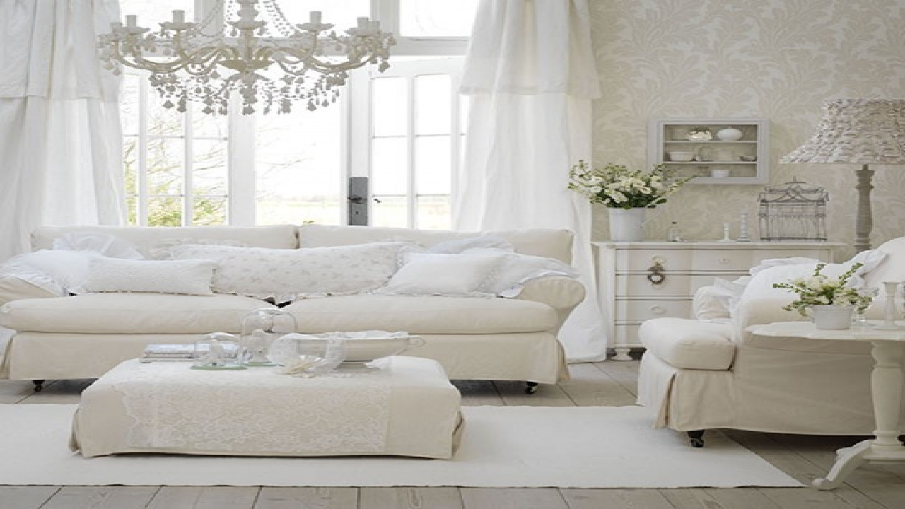 White Living Room Furniture Ideas
 White on white living room decorating ideas off white