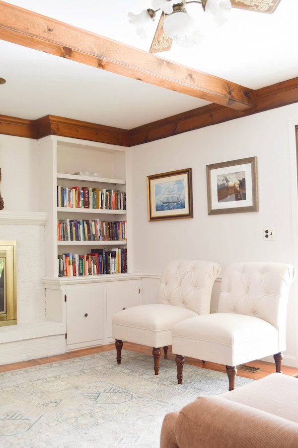 White Paint Living Room
 Rachel Schultz WHITE PAINT FOR THE LIVING ROOM