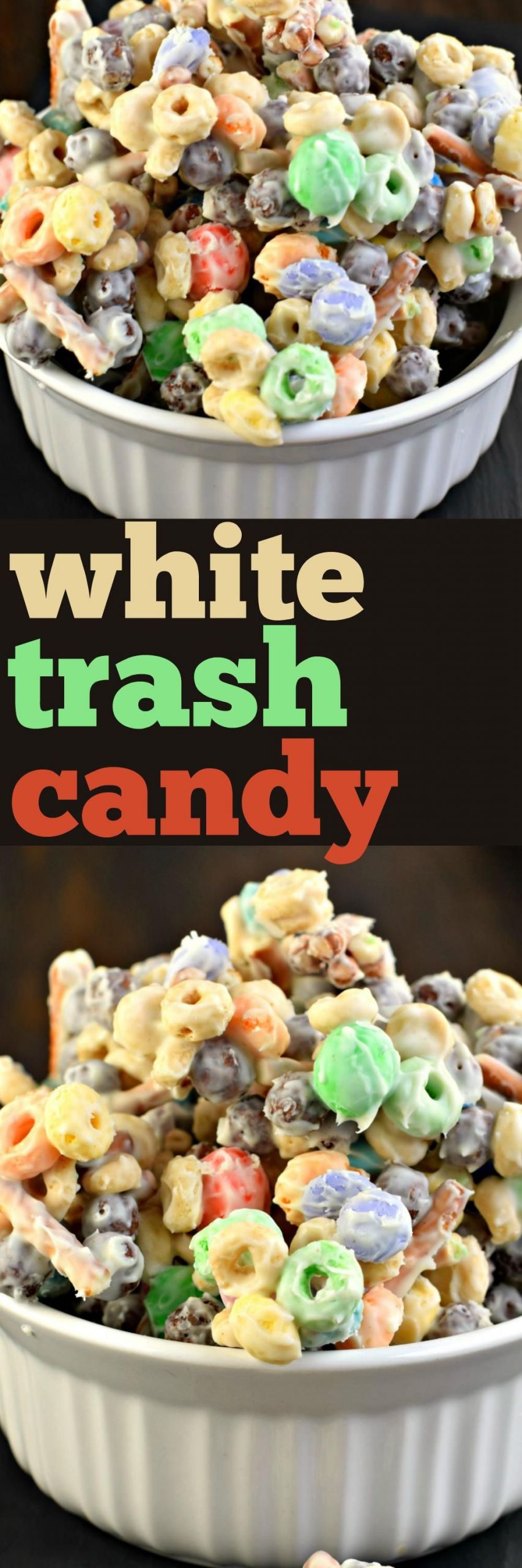 White Trash Dessert
 To make this easy white trash candy just toss to her