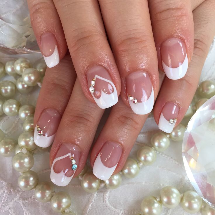 White Wedding Nails
 38 Latest Wedding Toe Nail Art Design Ideas