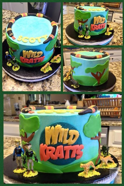 Wild Kratts Birthday Cake
 You have to see Wild Kratts cake by keilani
